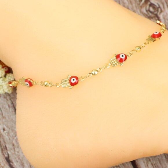 "Dainty Anklet for Women – Elegant Everyday Jewelry & Perfect Gift | MLCRC1247 - Picture 1 of 10